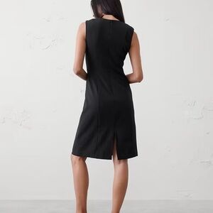 Banana Republic Classic Black Midi Dress